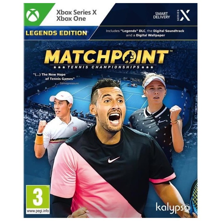 Matchpoint - Tennis Championships Legends Editions Jeu Xbox Series X /