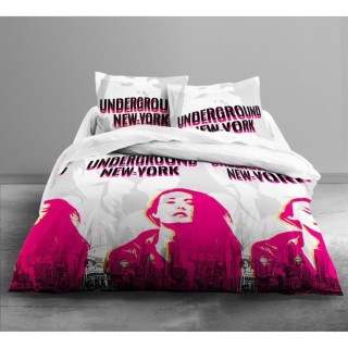 TODAY Parure de couette Only Underground Love - 1 housse de couette 22