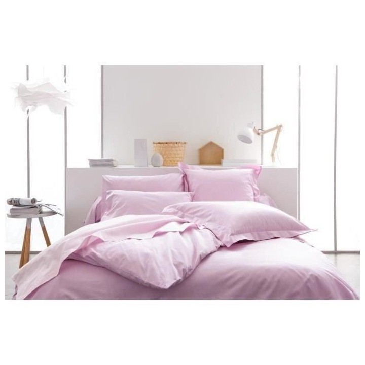 TODAY housse de couette 100% coton - 220x240 cm - Poudre de lila TODAY