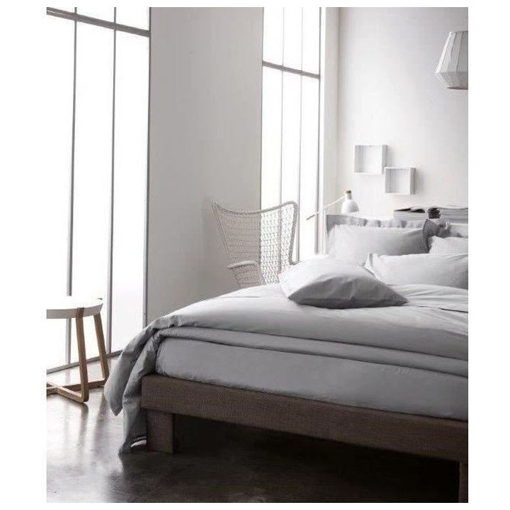 TODAY housse de couette 100% coton - 220x240 cm - Zinc TODAY