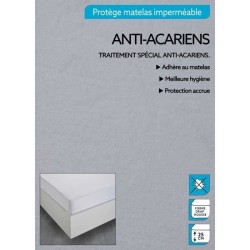 TODAY Protege Matelas / Alese Imperméable Anti-Acariens 160x200cm - 100% Coton TODAY