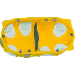 LEGRAND Boîte a encastrer Energy 2 postes plaque de plâtre