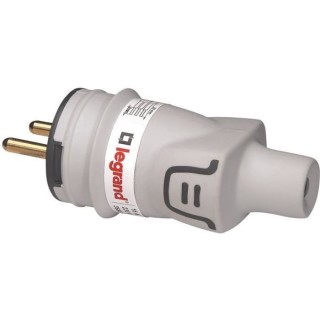 LEGRAND Fiche électrique Plexo mâle avec terre plastique IP44