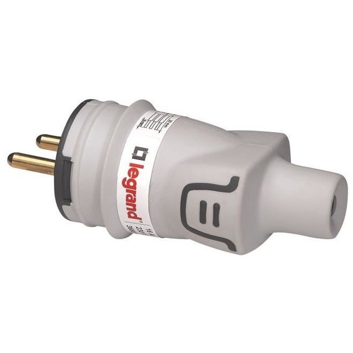 LEGRAND Fiche électrique Plexo mâle avec terre plastique IP44