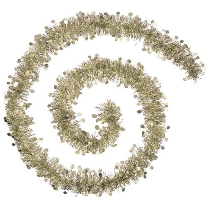 Guirlande Pastilles embossée - 100 x 4 x 2 m - Or