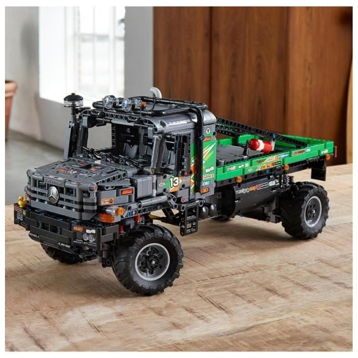 LEGO 42129 Technic Le Camion d'Essai 4x4 Mercedes-Benz Zetros, Voiture