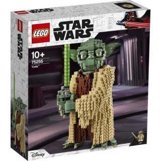 LEGO Star Wars 75255 Yoda, Jeu de Construction, Figurine, Sabre Laser,