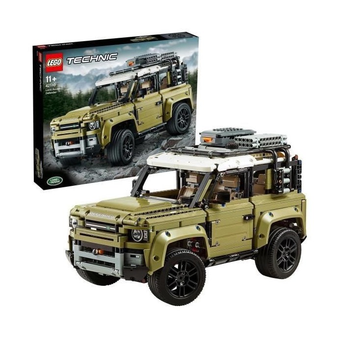 LEGO Technic 42110 Land Rover Defender, Maquette de Voiture a Construi