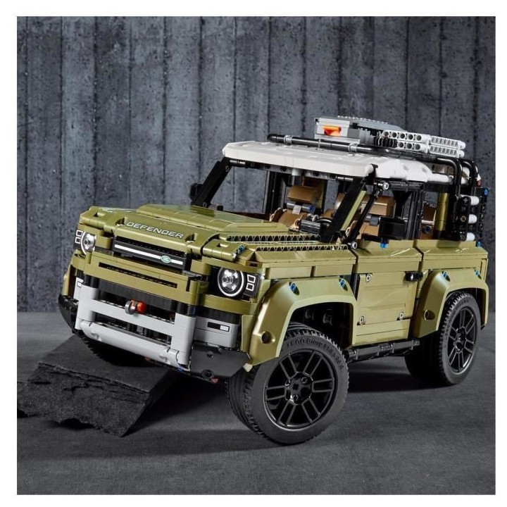 LEGO Technic 42110 Land Rover Defender, Maquette de Voiture a Construi
