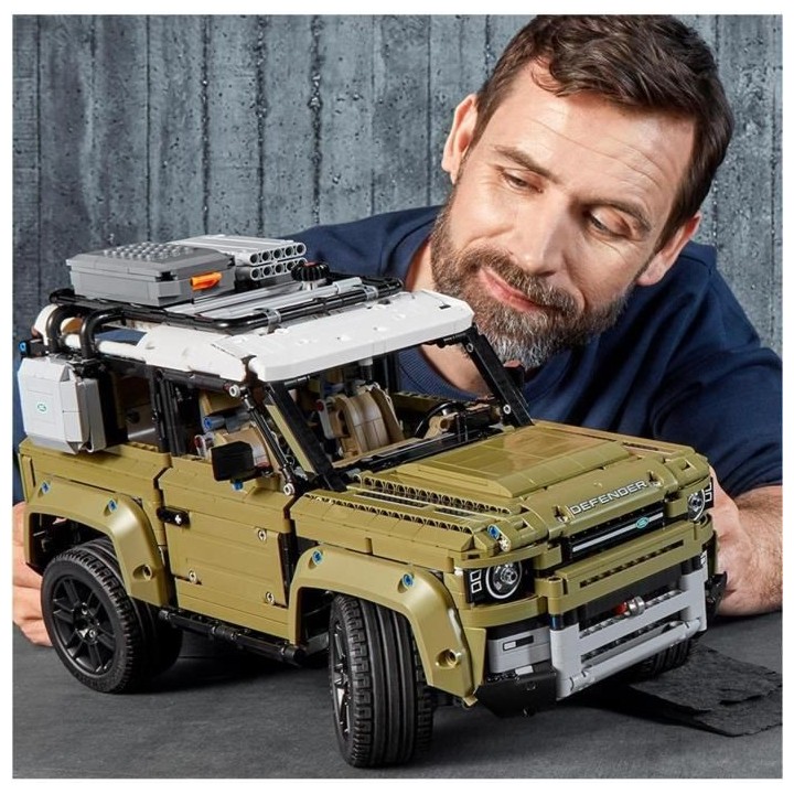 LEGO Technic 42110 Land Rover Defender, Maquette de Voiture a Construi