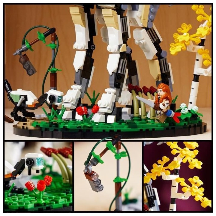 LEGO 76989 Horizon Forbidden West : Grand-Cou, Décoration d'Intérieu