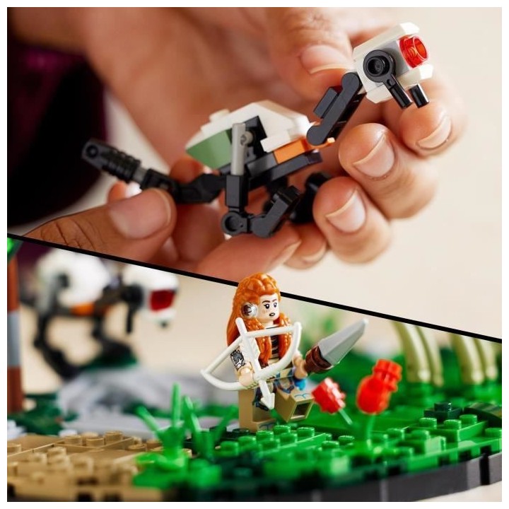 LEGO 76989 Horizon Forbidden West : Grand-Cou, Décoration d'Intérieu