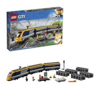 LEGO 60197 City Le train de Passagers Télécommandé Bluetooth, Moteu