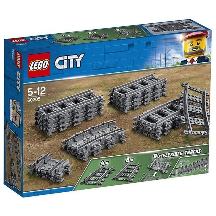 LEGO City 60205 Pack de Rails