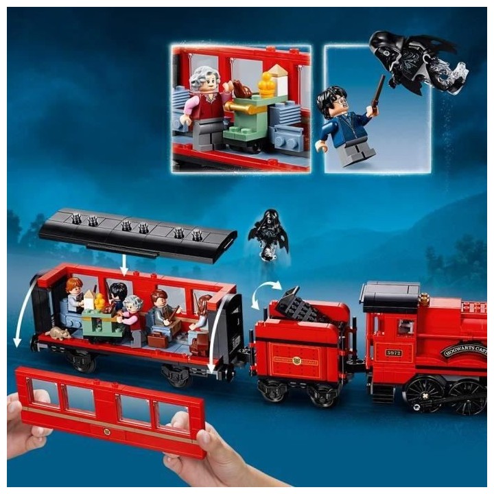LEGO Harry Potter 75955 Le Poudlard Express, Jouet de Train Modélisme