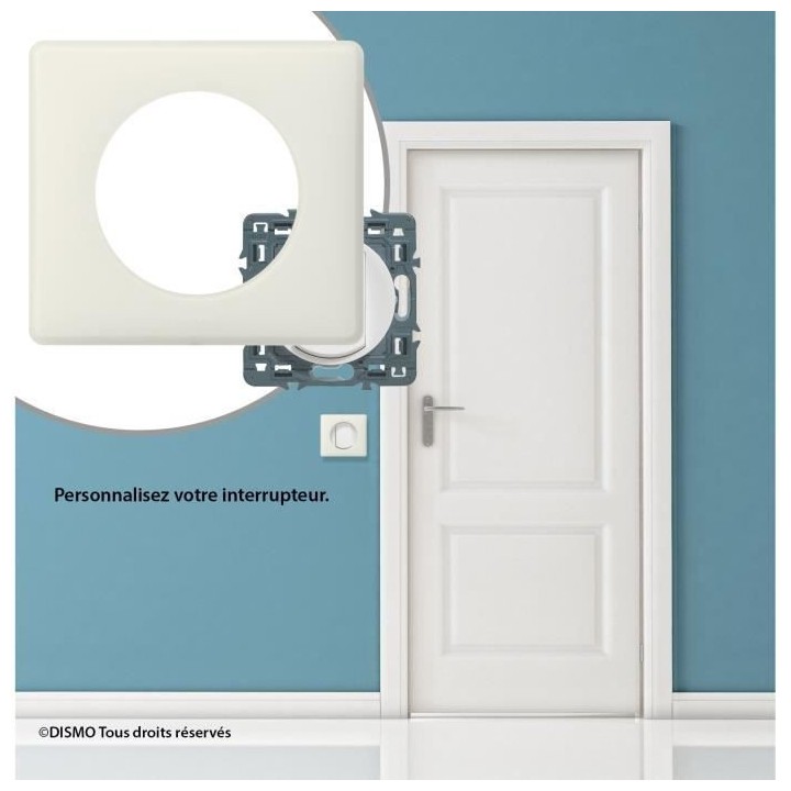 LEGRAND Celiane Plaque de finition 1 poste craie