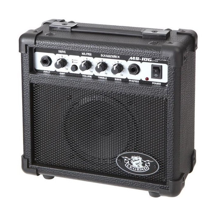 LEGEND Pack Guitare Type Ibanez Sunburst