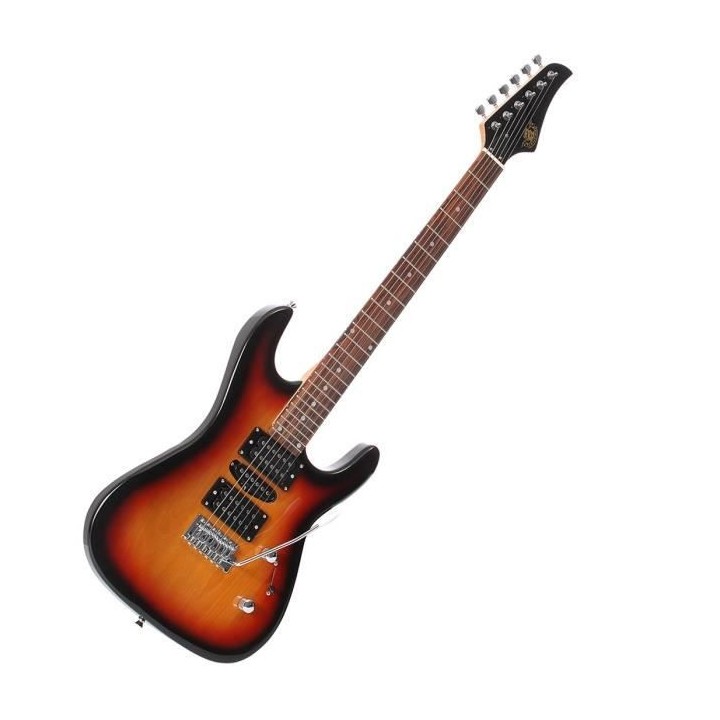LEGEND Pack Guitare Type Ibanez Sunburst
