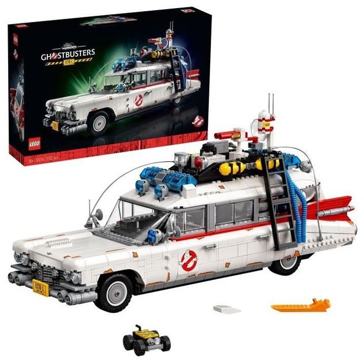 LEGO Icons 10274 ECTO-1 SOS Fantômes, Construction, Cadillac LEGO, Vo