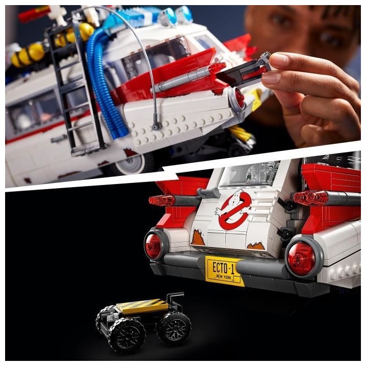 LEGO Icons 10274 ECTO-1 SOS Fantômes, Construction, Cadillac LEGO, Vo