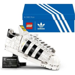 LEGO 10282 Icons Ensemble chaussure adidas Originals Superstar, Cadeau