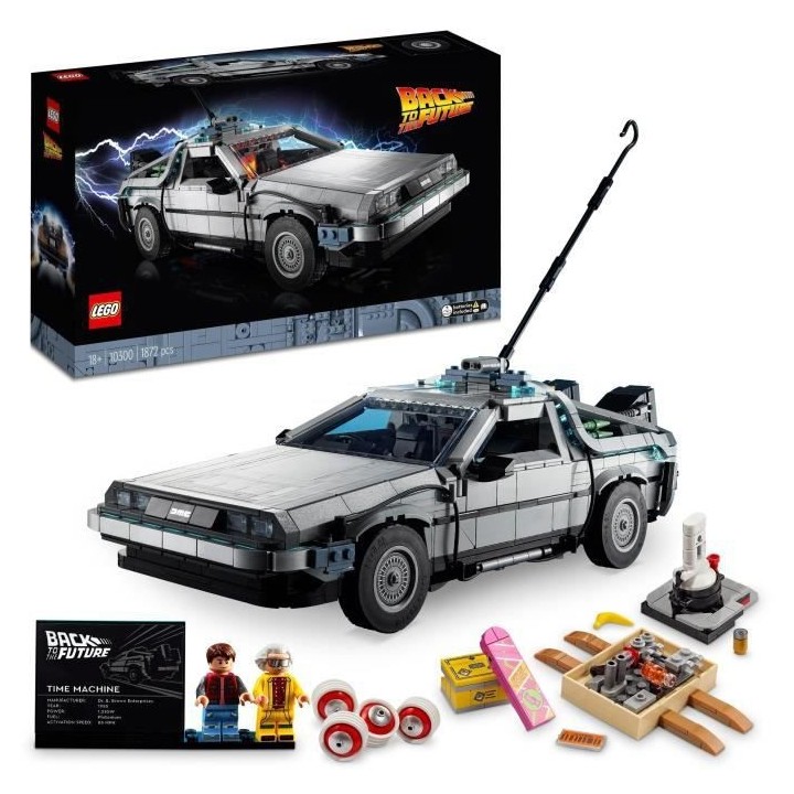 LEGO 10300 La machine a remonter le temps de Retour vers le futur