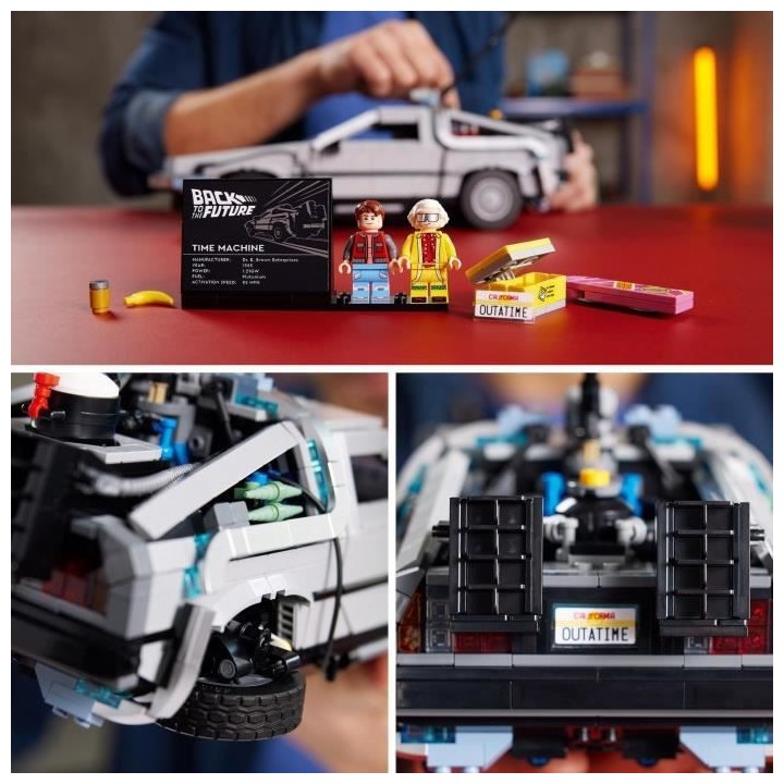 LEGO 10300 La machine a remonter le temps de Retour vers le futur