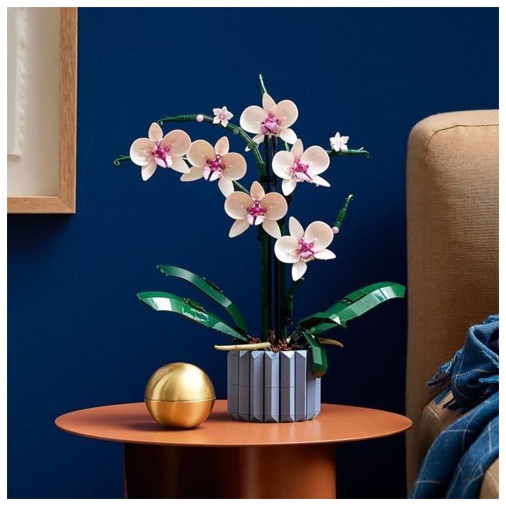 LEGO Icons 10311 L'Orchidée Plantes de Fleurs Artificielles d'Intéri