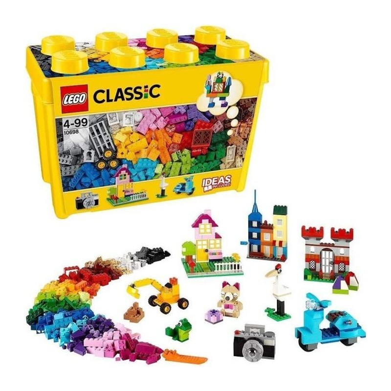 LEGO Classic 10698 Boîte de Briques créatives Deluxe - 790 pieces - Jeu de construction