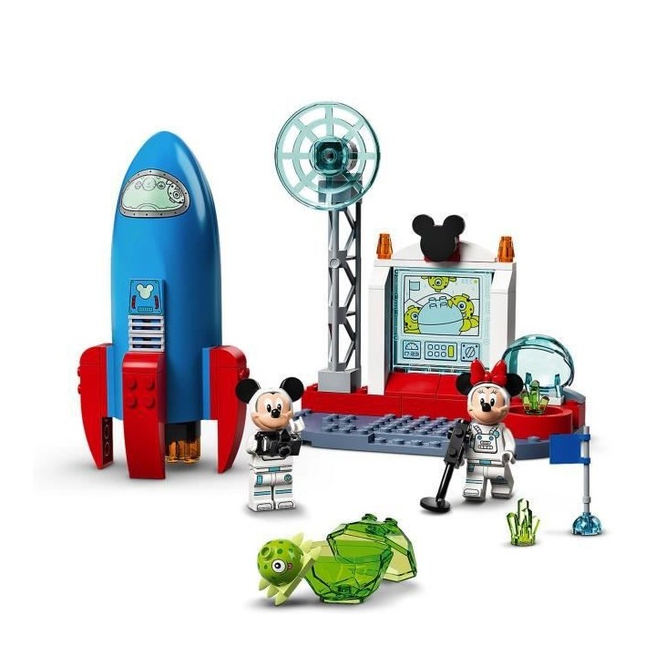 LEGO 4+ 10774 Disney La fusée spatiale de Mickey et Minnie Mouse Figu