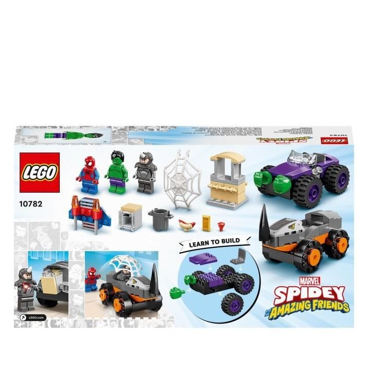 LEGO 10782 Marvel Spidey et Ses Amis Extraordinaires Le Combat Des Cam