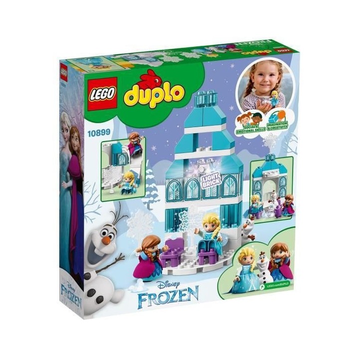 LEGO 10899 DUPLO Disney Le Château De La Reine Des Neiges Jeu De Cons