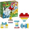 LEGO 10909 DUPLO Classic La Boîte Coeur Premier Set, Jouet Educatif, Briques de construction pour Bébé 1 an et demi