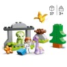 LEGO 10938 DUPLO La Nurserie des Dinosaures Jouet avec Figurines des 2 ans, Tricératops, Ptéranodon et Brachiosaure, Idée Cad