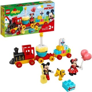 LEGO 10941 DUPLO Disney Le Train d'Anniversaire de Mickey et Minnie Jo
