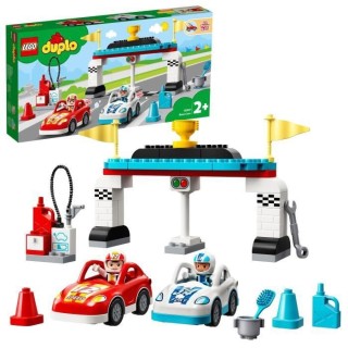 LEGO 10947 DUPLO Les voitures de course Jouet Enfant 2+ ans, Petites V