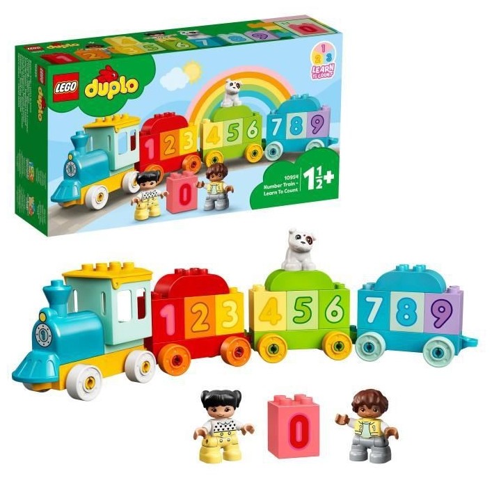 LEGO 10954 DUPLO Le train des chiffres - Apprendre a compter Jeux édu
