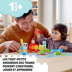 LEGO 10954 DUPLO Le train des chiffres - Apprendre a compter Jeux éducatif 1.5 an, Cadeau Jouet Bébé OU Set d'apprentissage