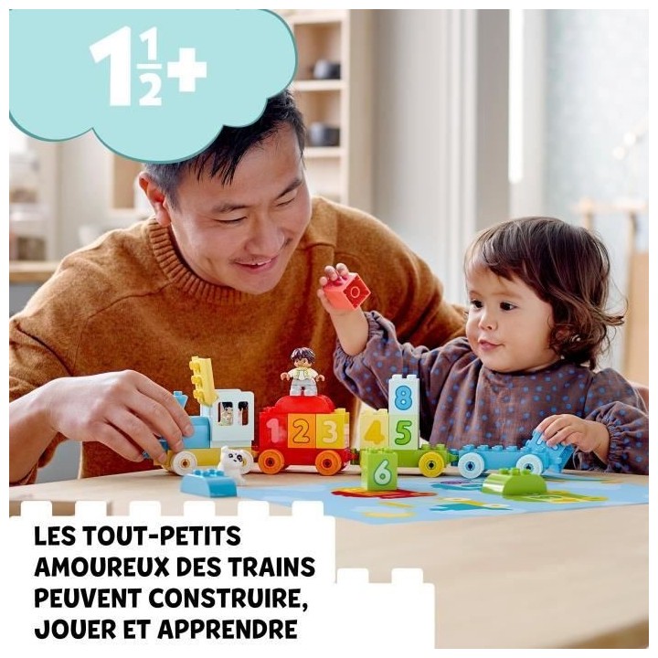 LEGO 10954 DUPLO Le train des chiffres - Apprendre a compter Jeux édu