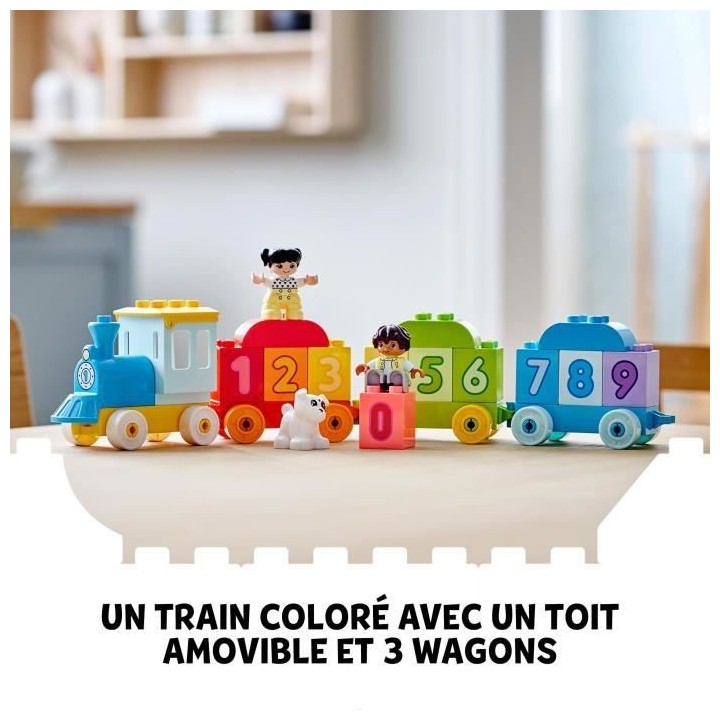 LEGO 10954 DUPLO Le train des chiffres - Apprendre a compter Jeux édu