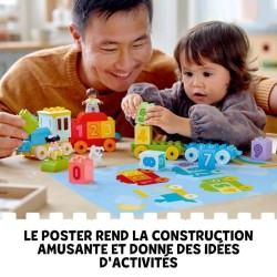 LEGO 10954 DUPLO Le train des chiffres - Apprendre a compter Jeux éducatif 1.5 an, Cadeau Jouet Bébé OU Set d'apprentissage