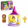 LEGO 10960 DUPLO Disney La Salle de Bal de Belle, Set Château Princesse de la Belle et la Bete, Jouet pour les Enfants des 2 An