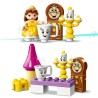 LEGO 10960 DUPLO Disney La Salle de Bal de Belle, Set Château Princesse de la Belle et la Bete, Jouet pour les Enfants des 2 An