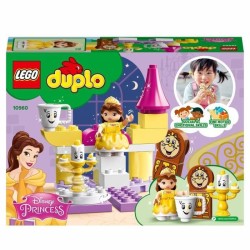 LEGO 10960 DUPLO Disney La Salle de Bal de Belle, Set Château Princesse de la Belle et la Bete, Jouet pour les Enfants des 2 An