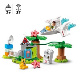 LEGO 10962 DUPLO Disney et Pixar La Mission Planétaire de Buzz l'Éclair, avec Robot et Vaisseau Spatial, des 2 Ans