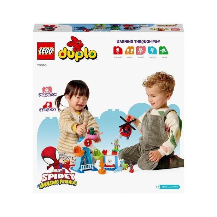 LEGO 10963 DUPLO Marvel Spider-Man et ses Amis : Aventures a la Fete F