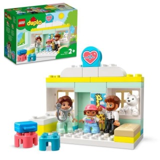 LEGO 10968 DUPLO La Visite Médicale, Jeu de Construction Grandes Briq
