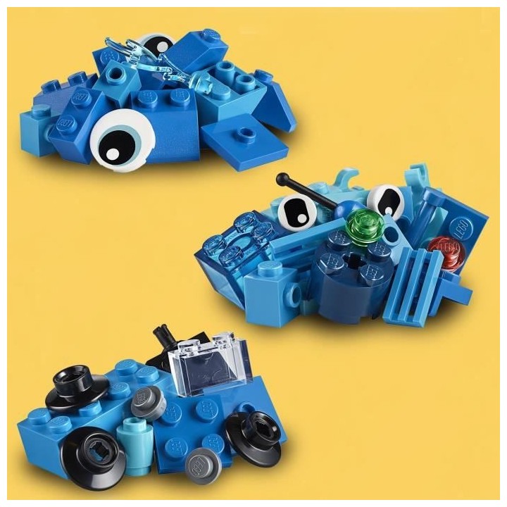 LEGO 11006 Classic Briques Créatives Bleues, Jeu Éducatif pour Enfan