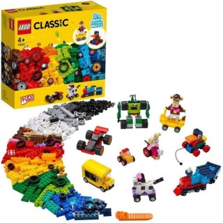 LEGO 4+ Classic 11014 Briques et Roues Premier Jeu de Construction ave