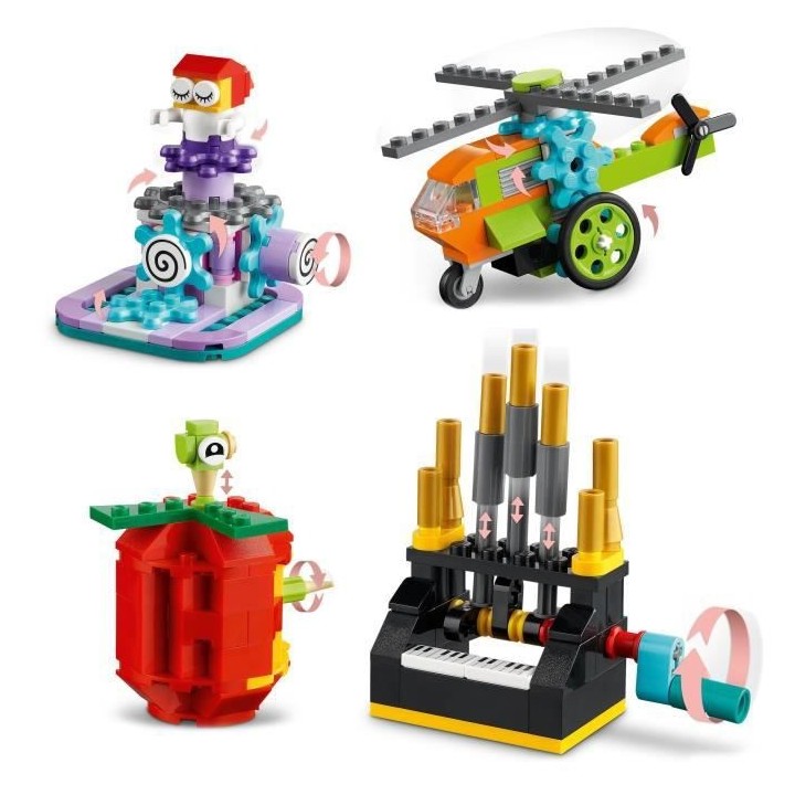 LEGO Classic 11019 Briques et Fonctionnalités, Jouets de Construction